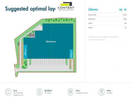 Pronájem - skladovací prostor, 12 534 m²