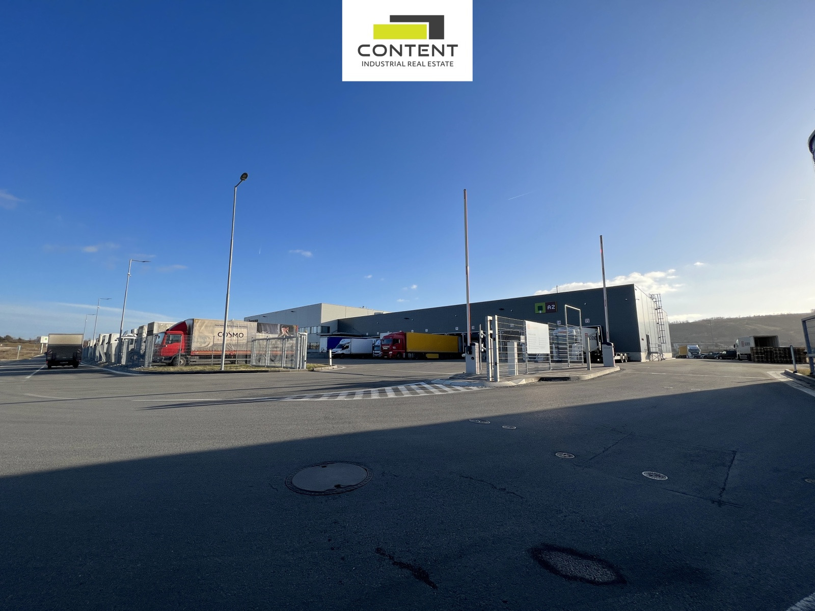 Pronájem kvalitních skladových, výrobních prostor 20.823 m², Brno - Blučina