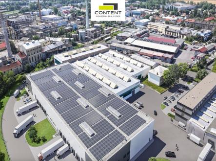 Pronájem - skladovací prostor, 3 520 m²