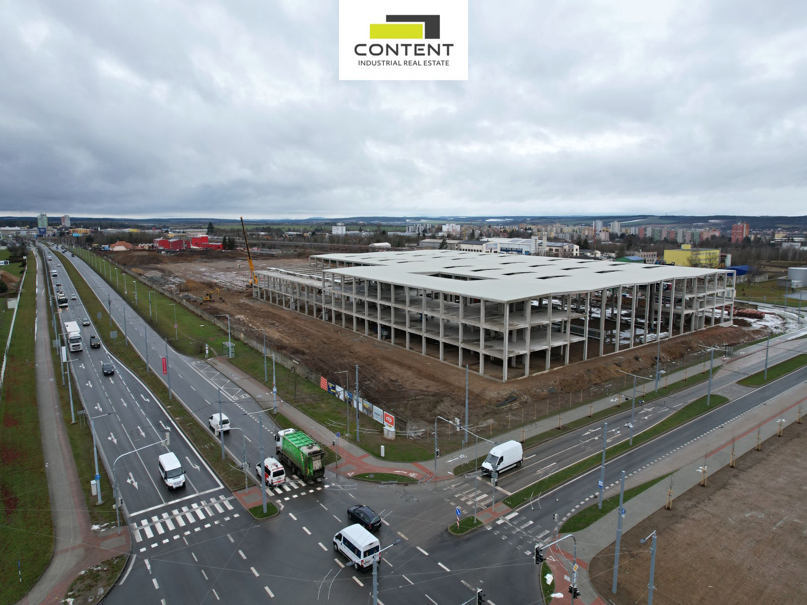 Pronájem skladu, výrobních prostor prostor 9.606 m², Plzeň, Borská pole, D5