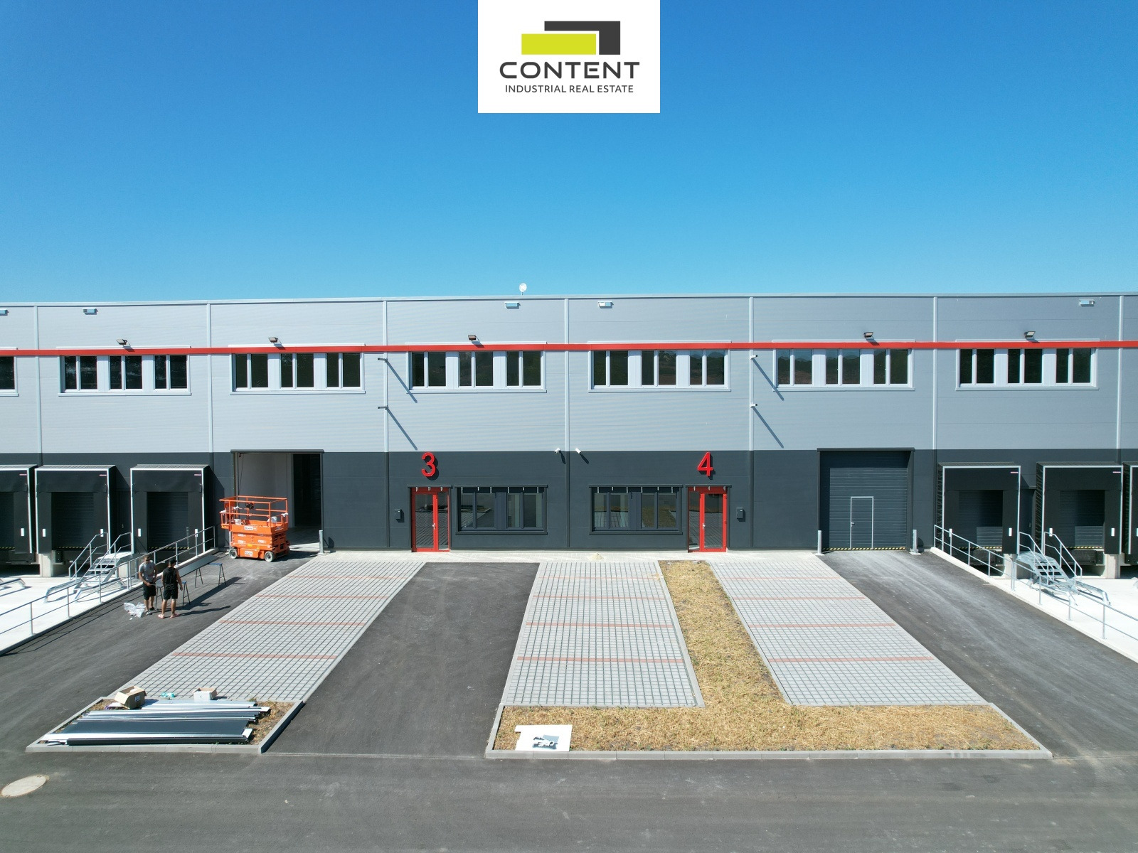 Pronájem novostavby skladu, výrobních prostor 1.500 m², Brno - Chrlice, D2