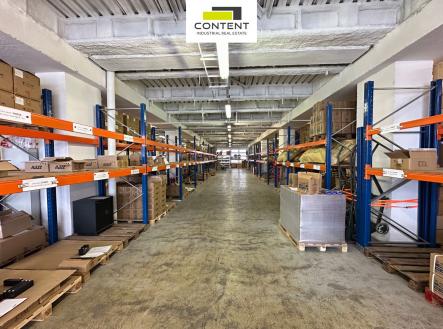 Pronájem - skladovací prostor, 660 m²