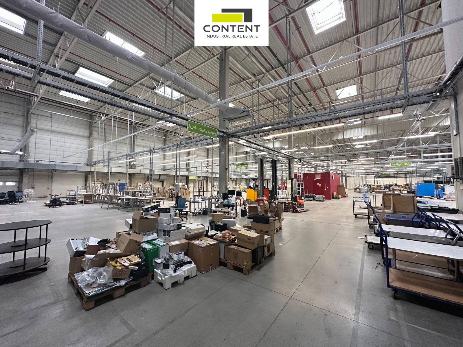 Pronájem skladu nebo výrobních prostor 4.100 m², Chrášťany