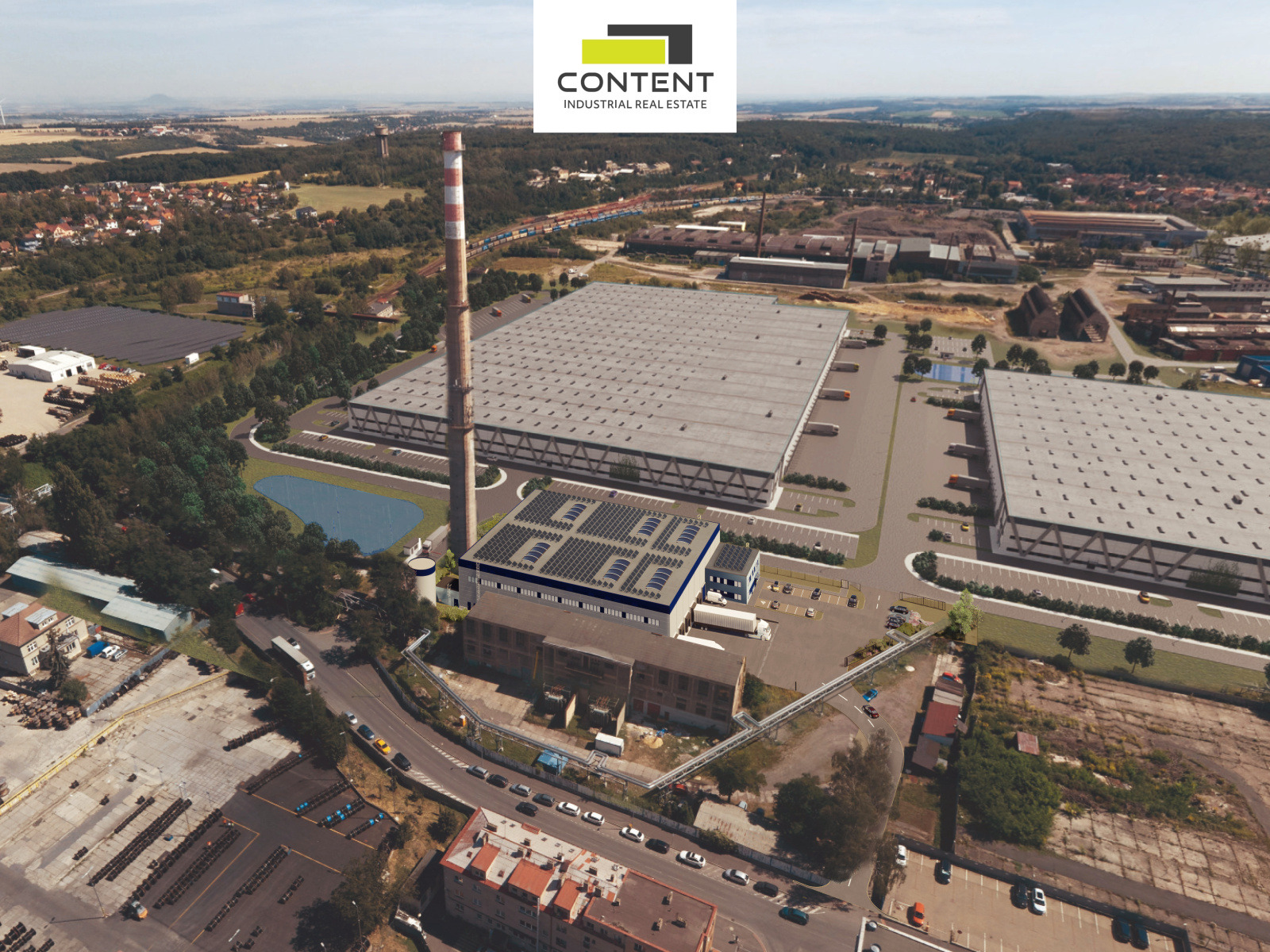 Pronájem skladu, výrobních prostor 3.324 m², Kladno