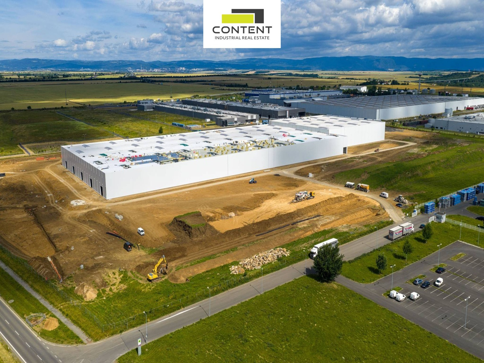 Pronájem skladu, výrobních prostor 47.500 m², Žatec - Triangle, D7