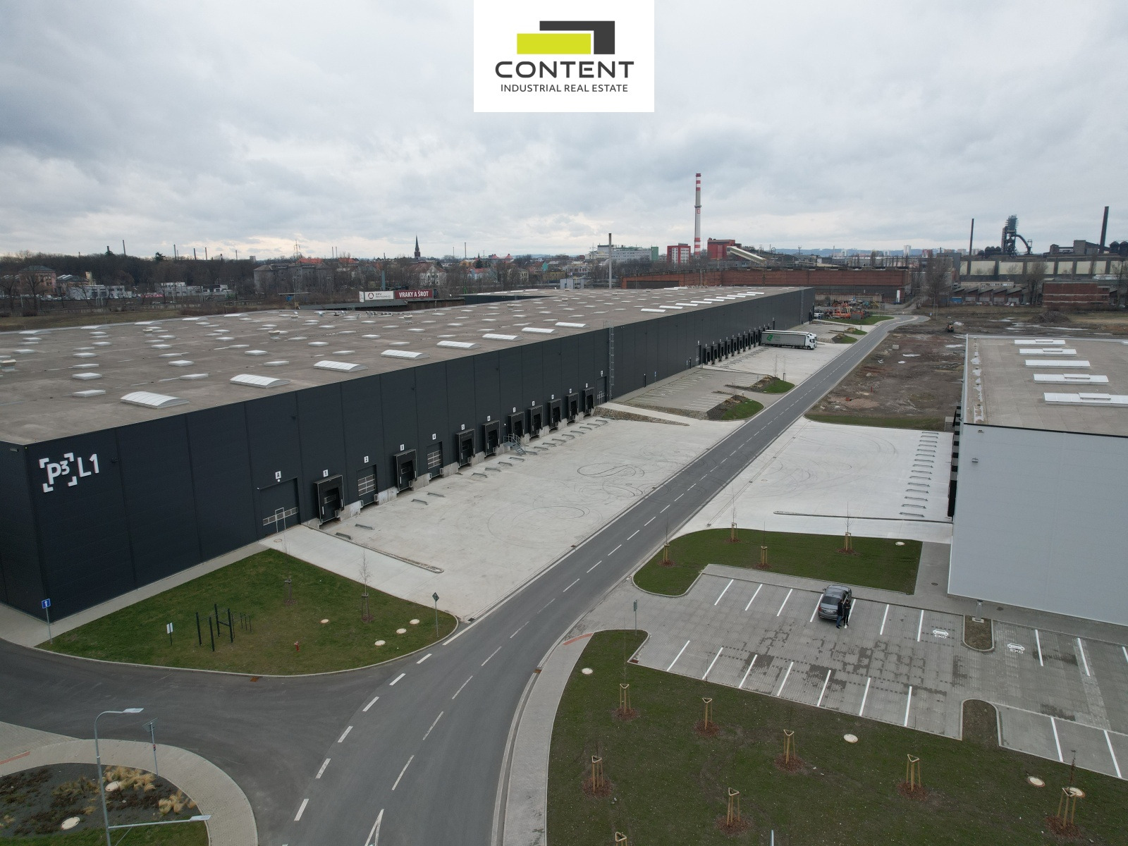 Pronájem novostavby industriálních prostor 16.000 m², Ostrava - Vítkovice, D1