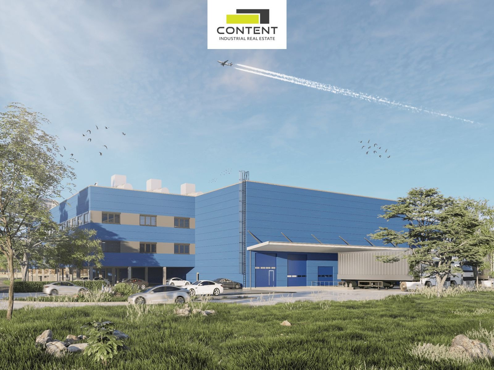 Pronájem skladu, výrobních prostor 3.800 m², Kozomín, D8