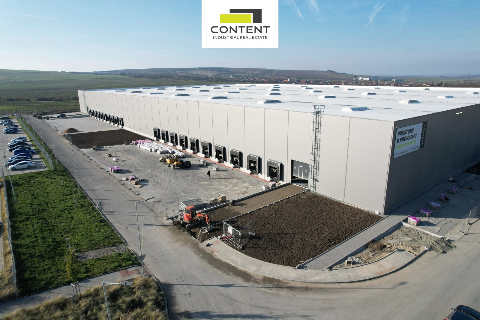 Pronájem skladu, výrobních prostor 2.800 m², Hustopeče, D2