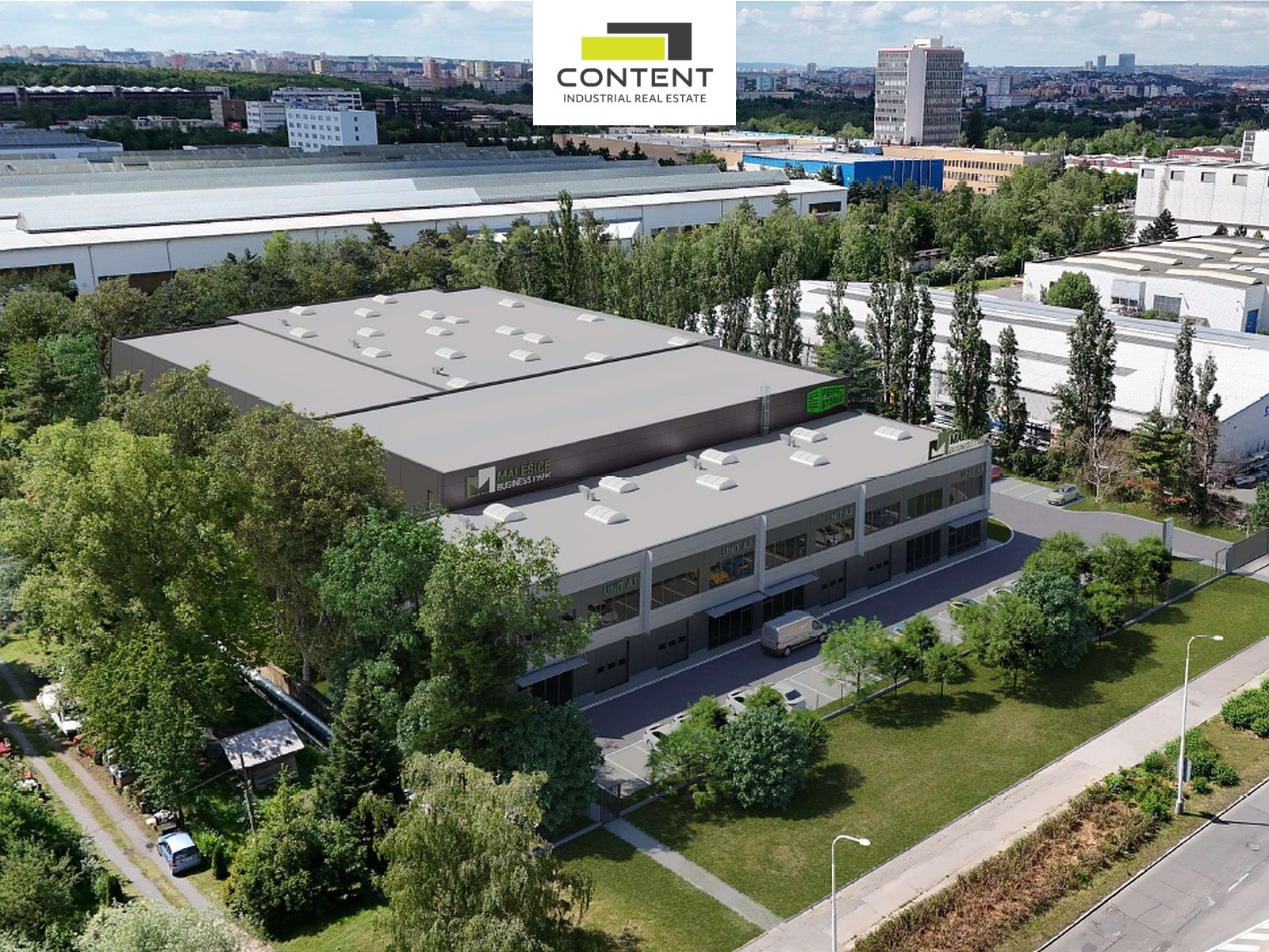 Pronájem multifunkčních industriálních prostor 823 m², Praha 10 - Malešice