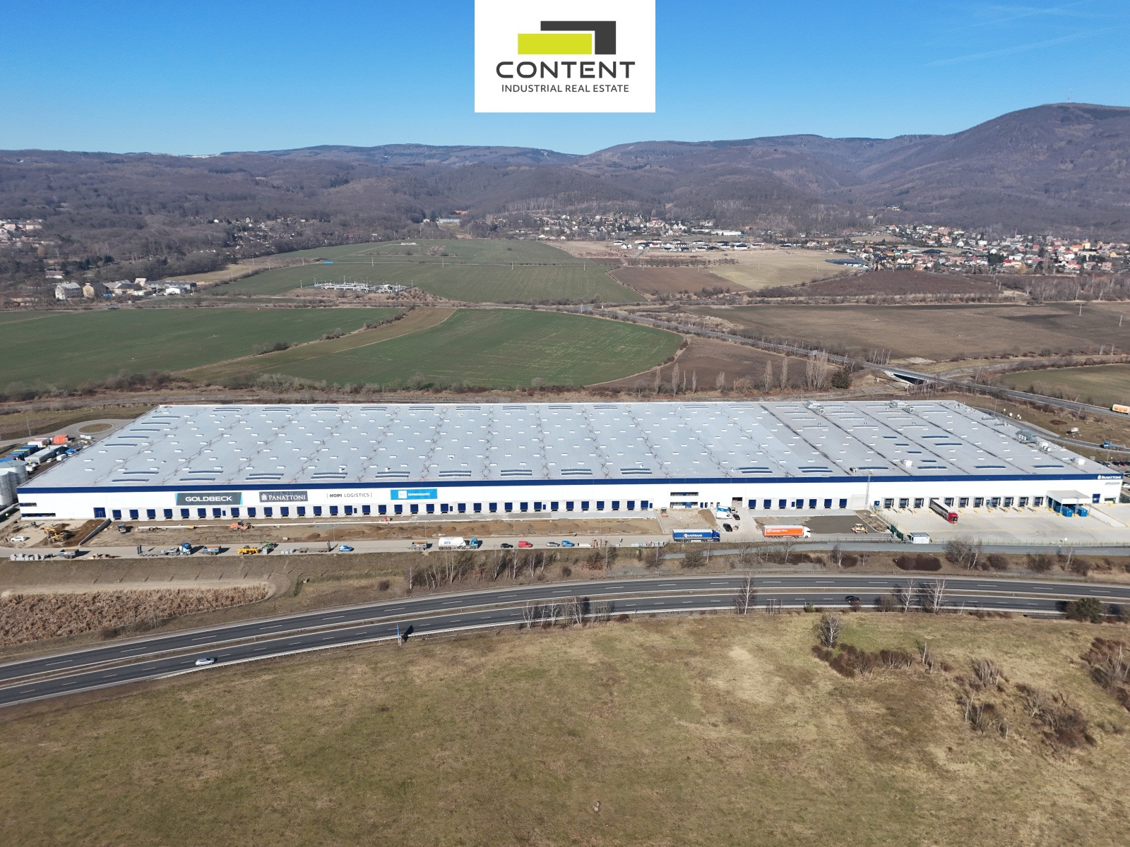 Pronájem novostavby skladu, výrobních prostor 4.300 m², Chomutov - Jirkov