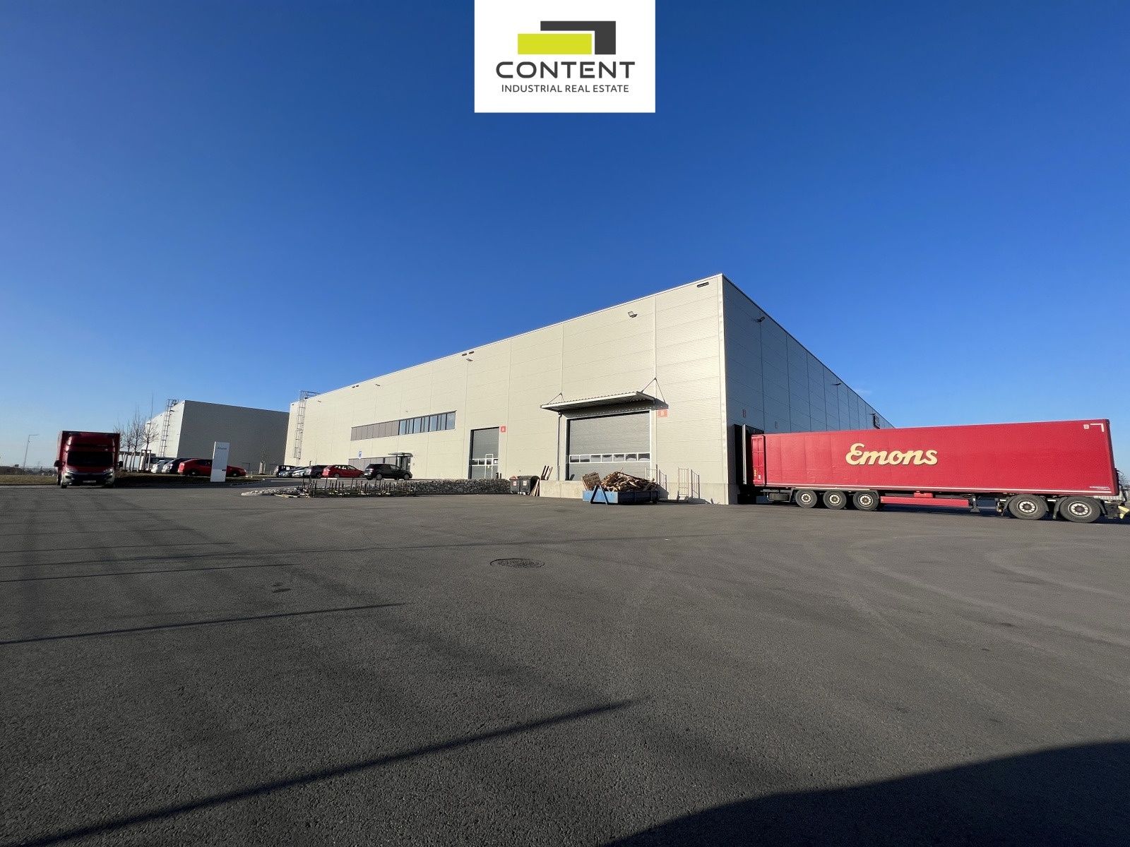 Pronájem kvalitních skladových, výrobních prostor 4.836 m², Brno - Blučina