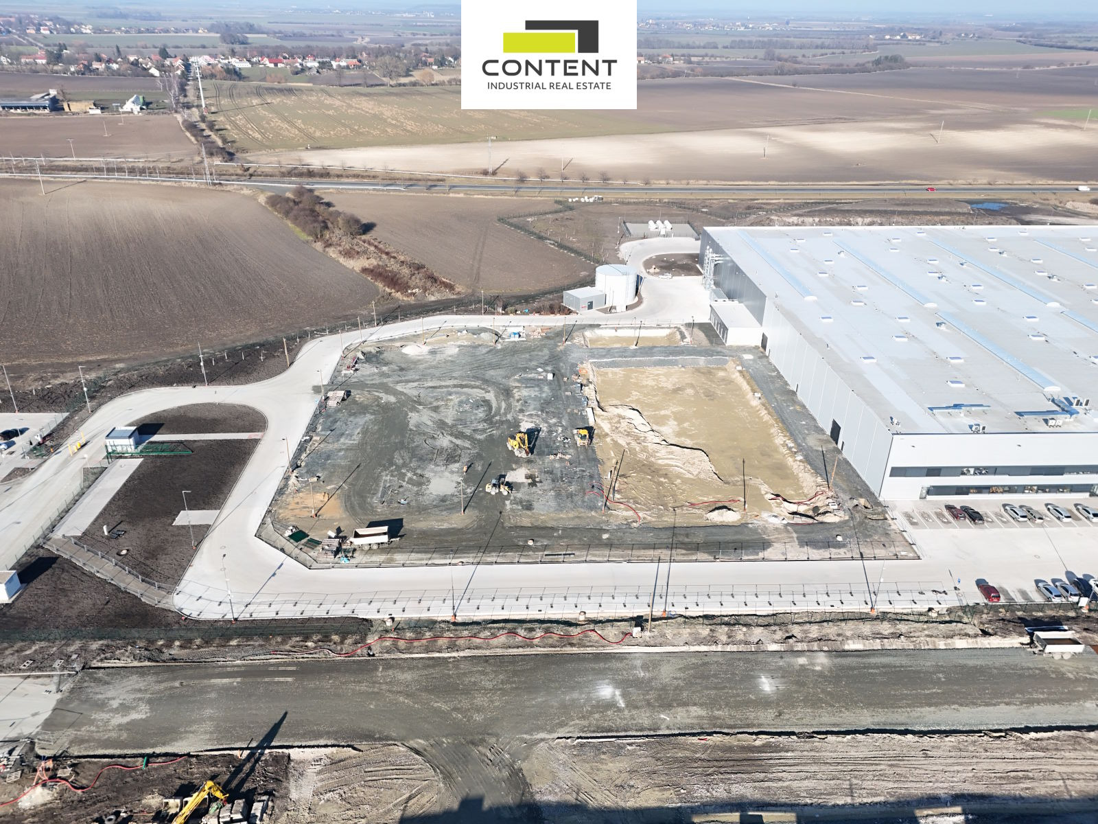 Novostavba, skladové, výrobní prostory 7.450 m², Nymburk, D11