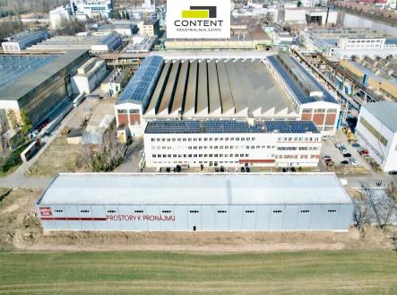 Pronájem - skladovací prostor, 2 592 m²