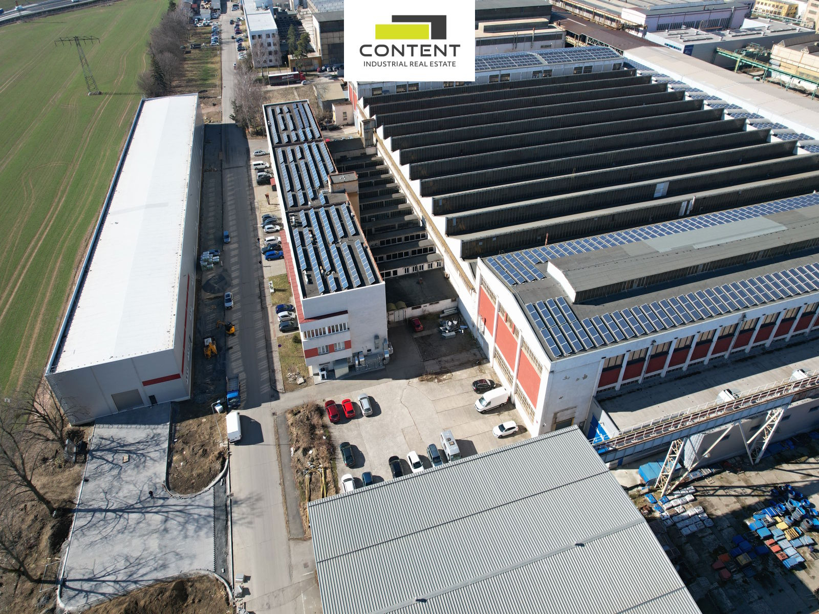 Pronájem nových výrobních prostor 2592 m², Přerov