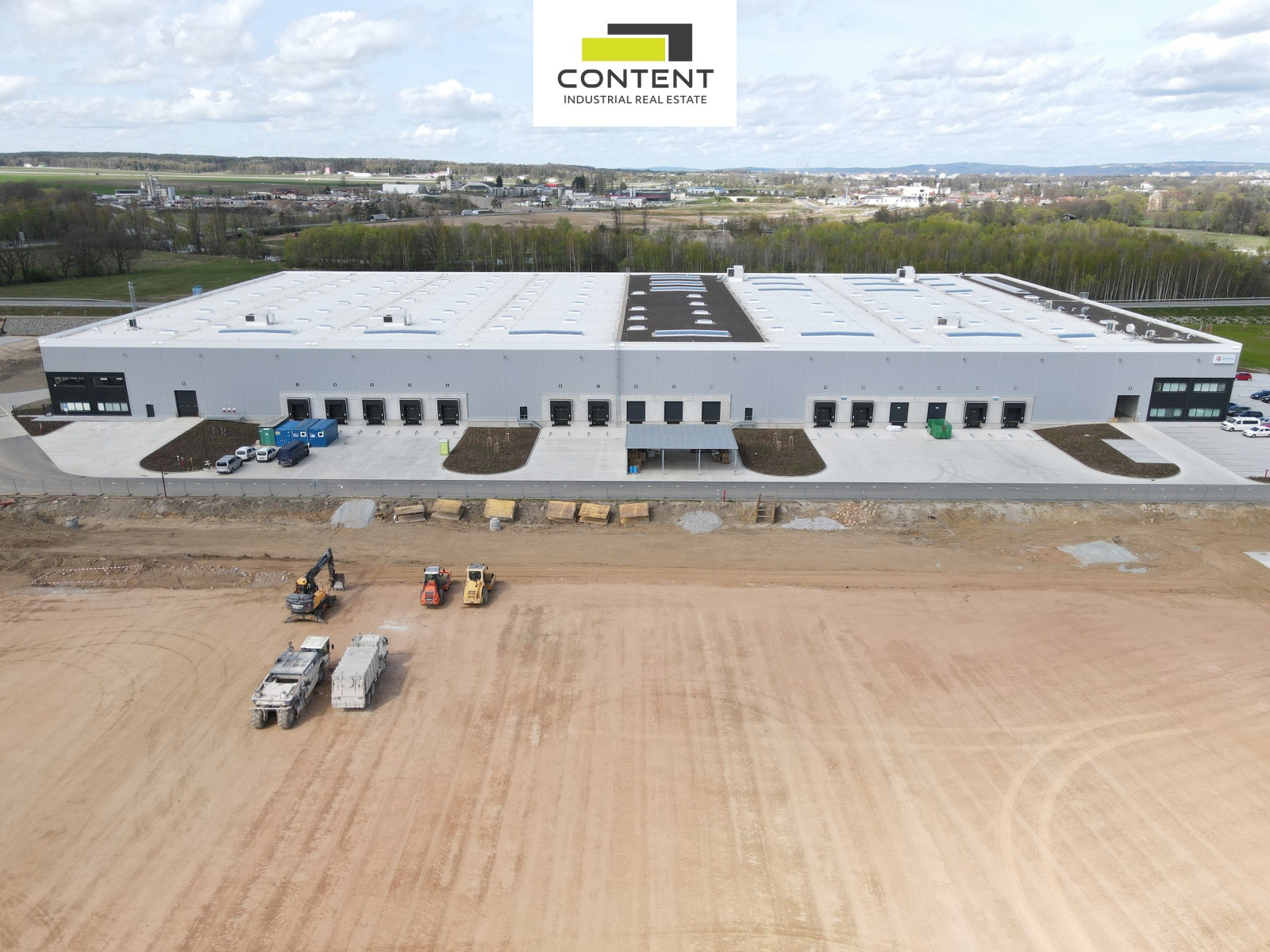 Pronájem novostavby skladu, výrobních prostor 6.810 m², České Budějovice