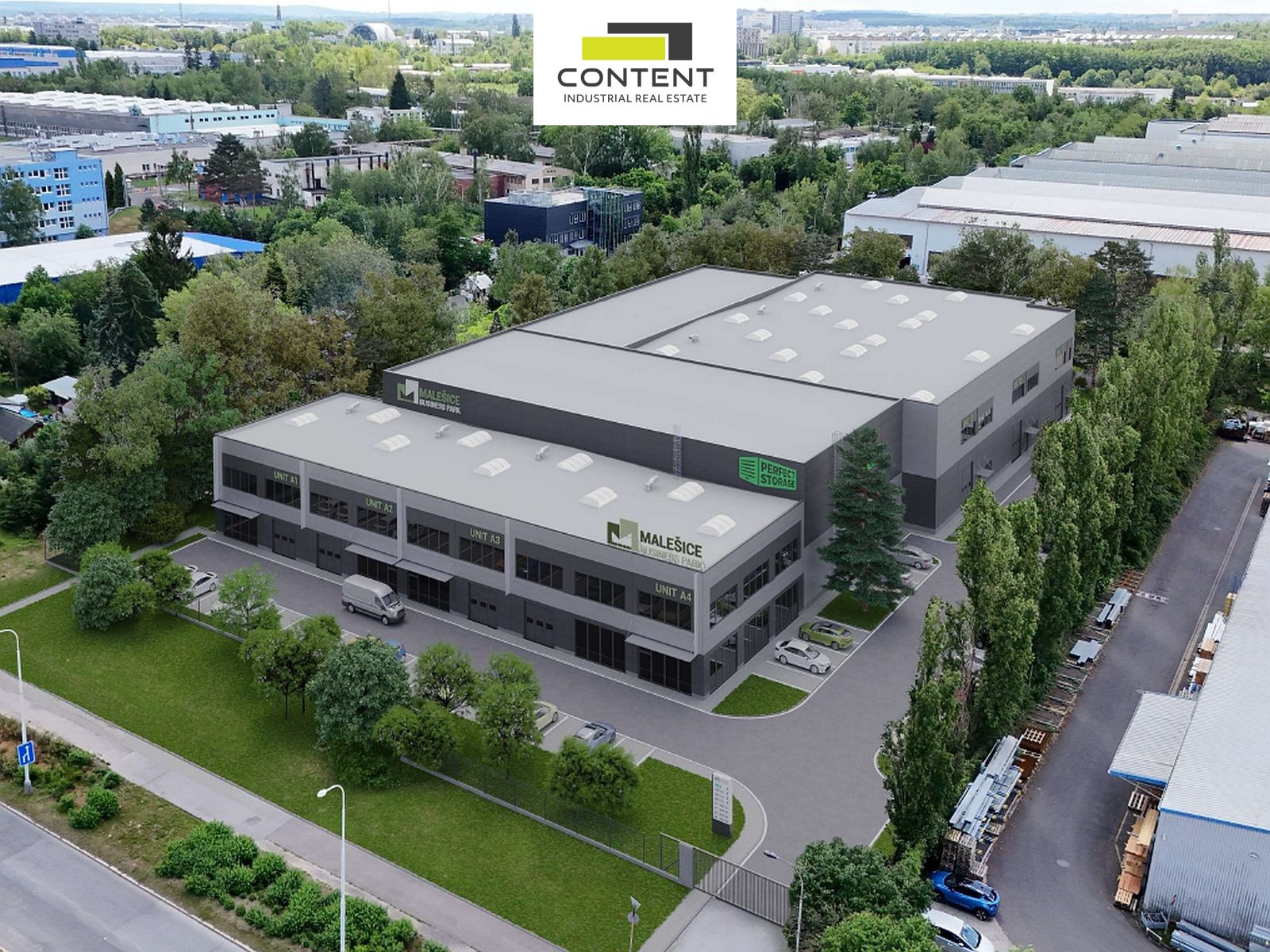 Pronájem multifunkčních industriálních prostor 458 m², Praha 10 - Malešice