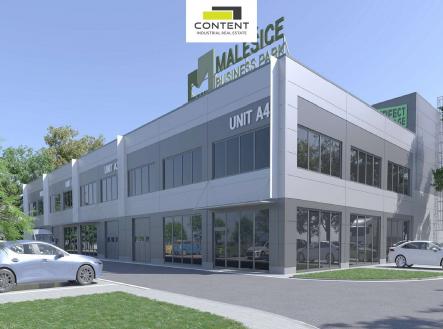 Pronájem - skladovací prostor, 458 m²