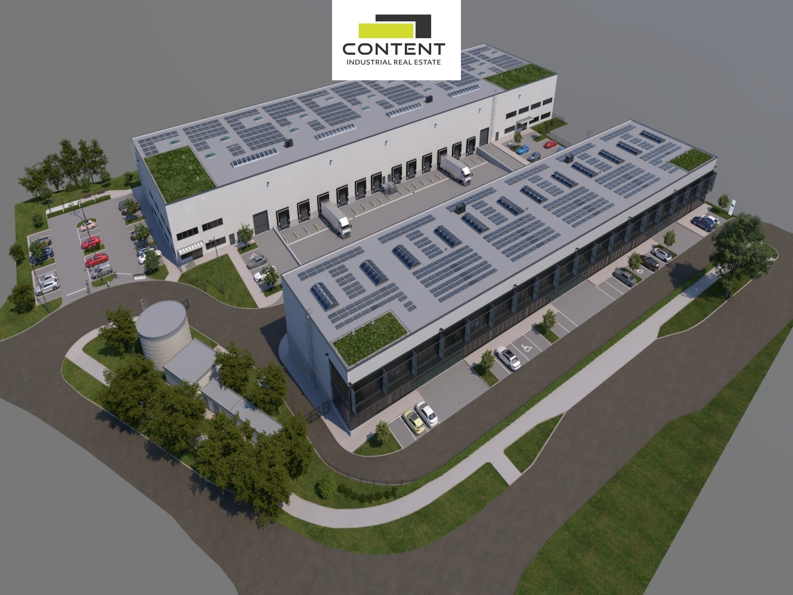 Pronájem novostavby skladu, výrobních prostor 2.500 m², Plzeň 4