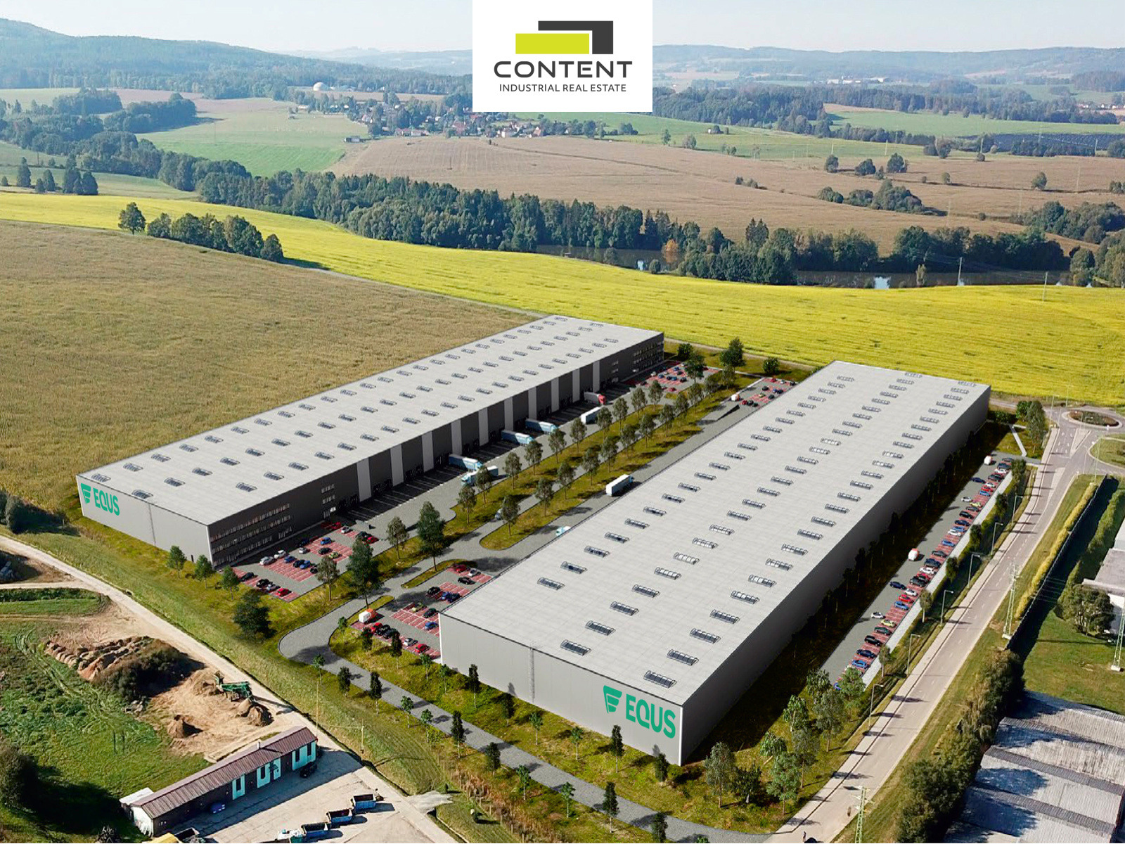 Pronájem novostavby skladu, výrobních prostor 21.900 m², Světlá nad Sázavou