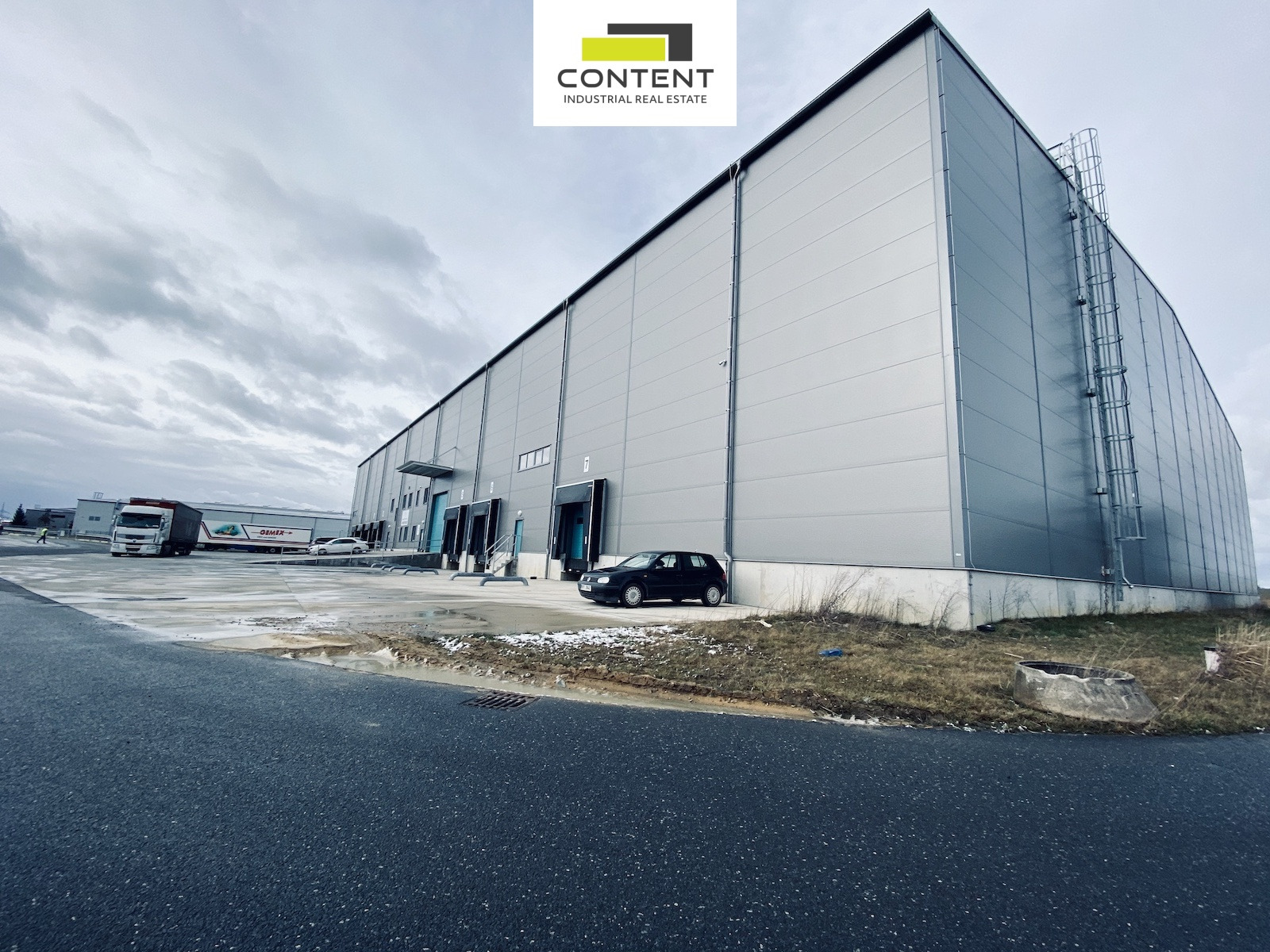 Pronájem prodejního skladu, výrobních prostor 7.000 m², Tábor, D3