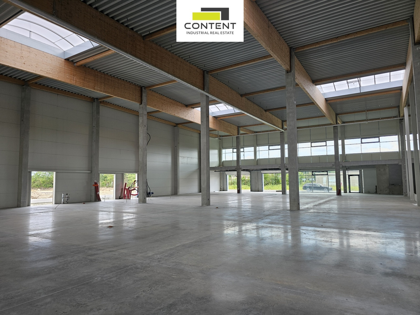 Pronájem novostavby skladu, výrobních prostor 3.000 m², Ostrava Hrabová, D56