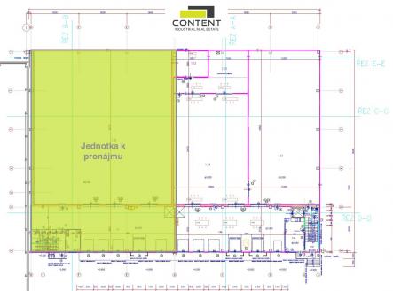 Pronájem - skladovací prostor, 1 150 m²