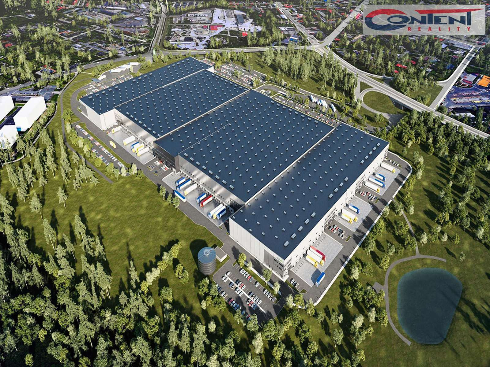 Novostavba, skladové, výrobní prostory 10.000 m², Ostrava, Hrušov, D1