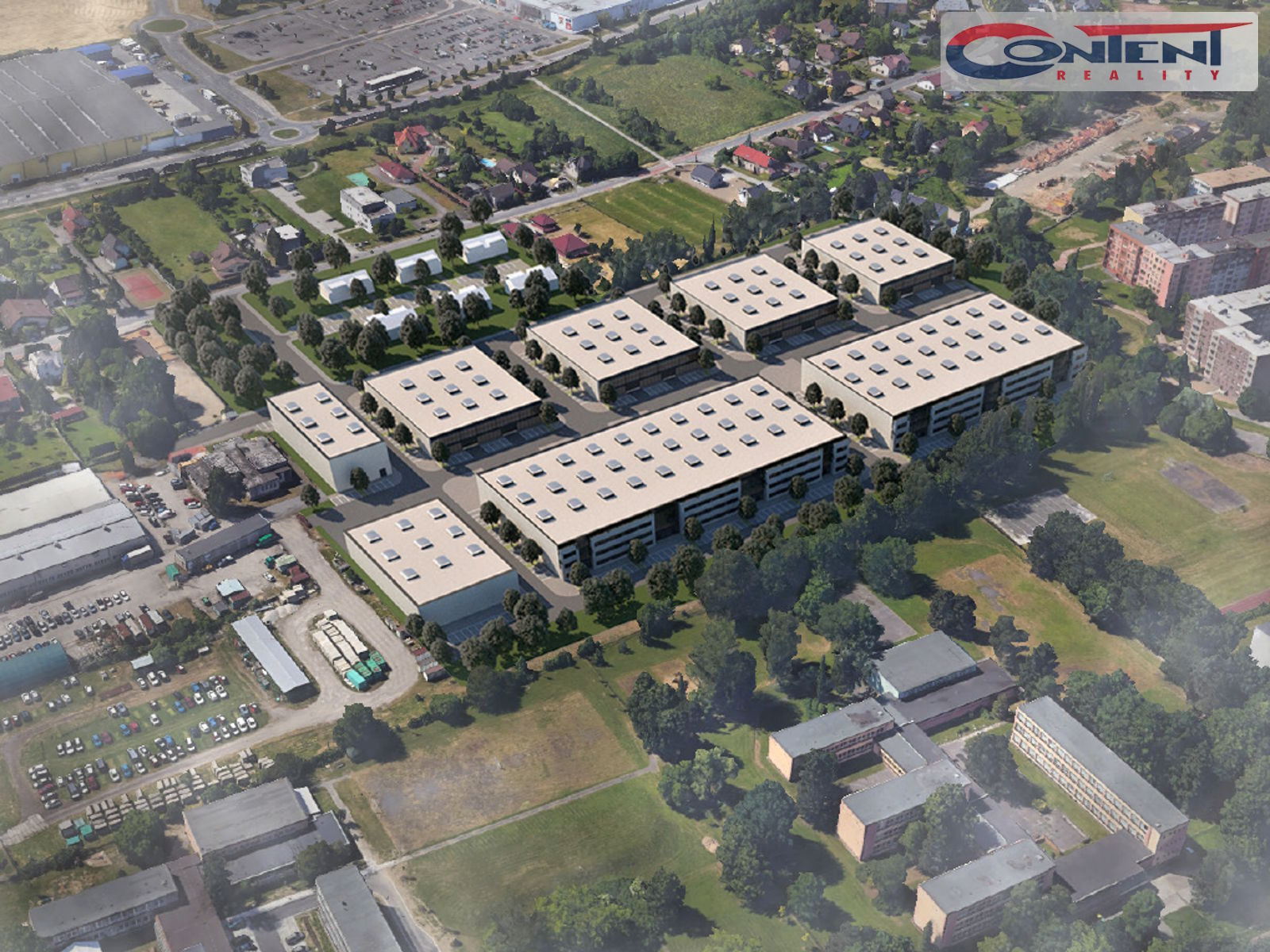 Novostavba, skladové, výrobní prostory 6.000 m², Ostrava, Hrabová, D56