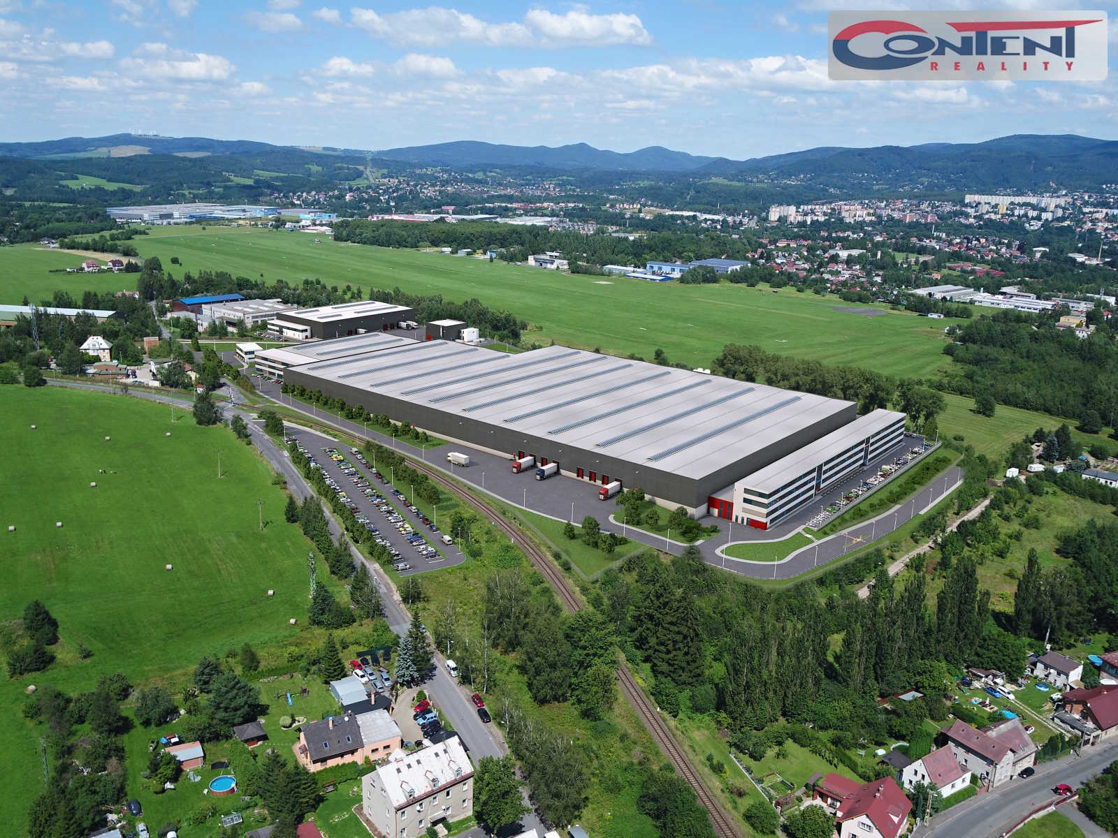 Pronájem skladu/výrobních prostor 24.500 m², Liberec