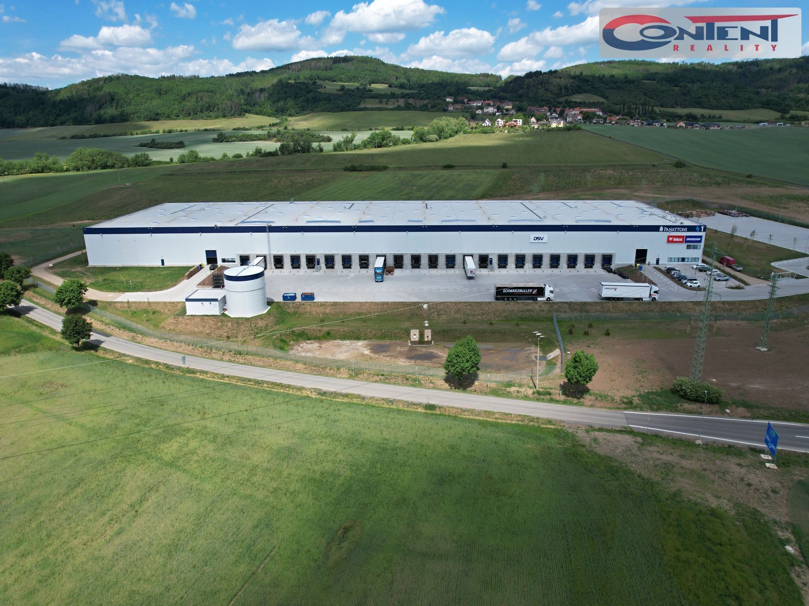 Pronájem novostavby skladu, výrobních prostor 37.000 m², Zdice, D5