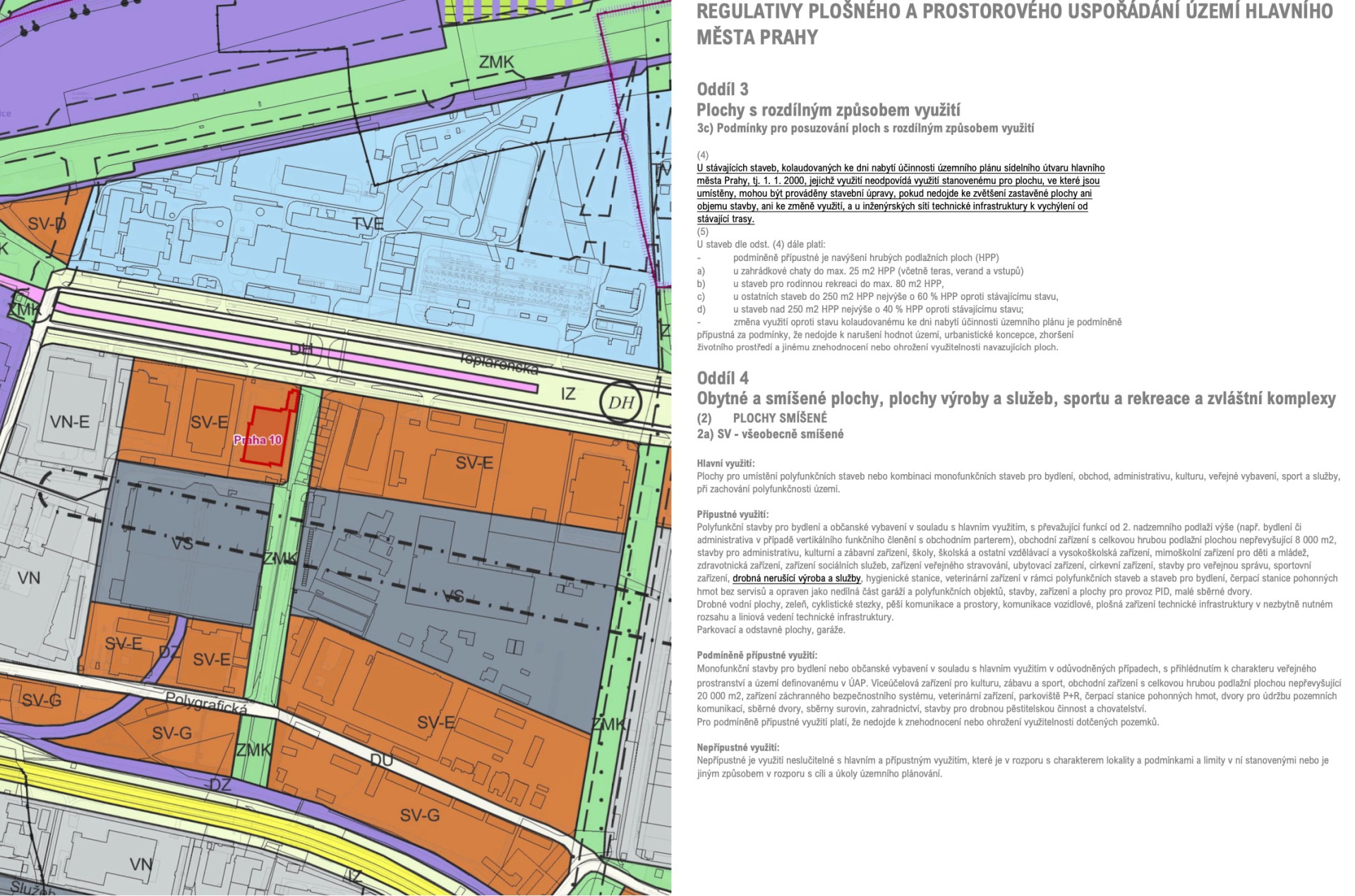 Prodej komerčního areálu o velikosti 10.592 m², Praha 10 - Tiskařská