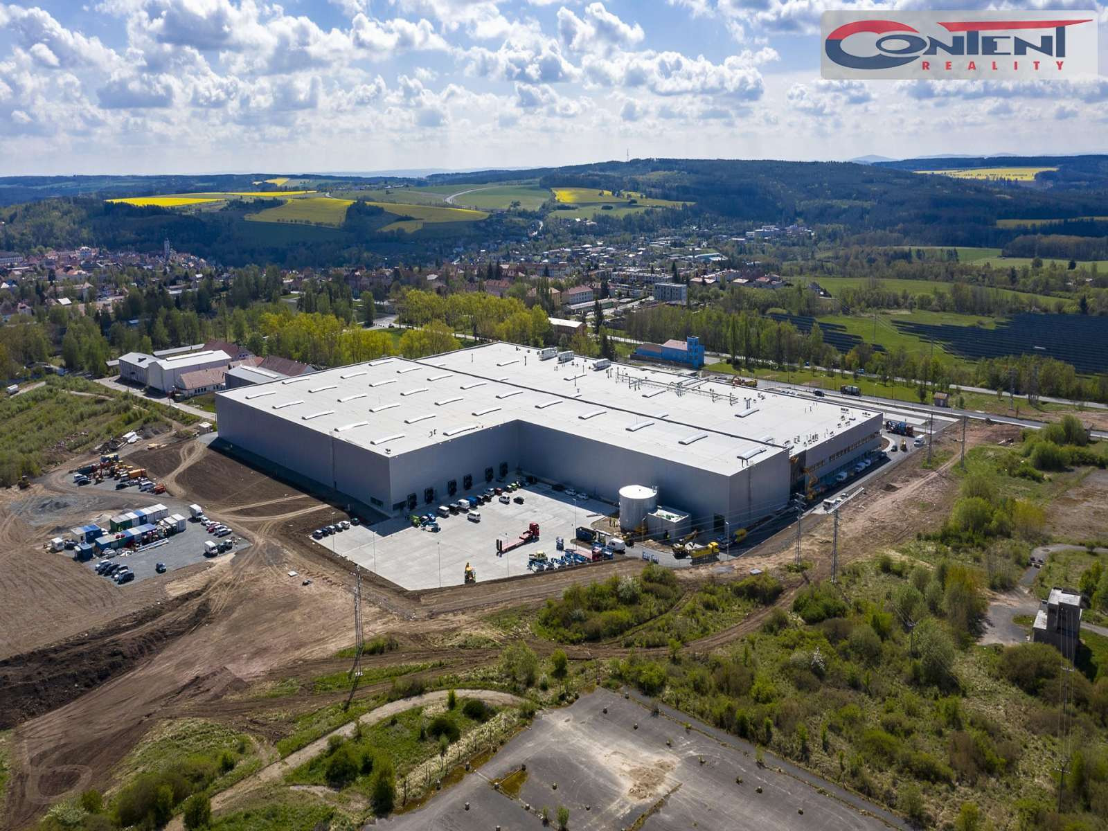 Pronájem novostavby skladu, výrobních prostor 7.500 m², Stříbro, D5