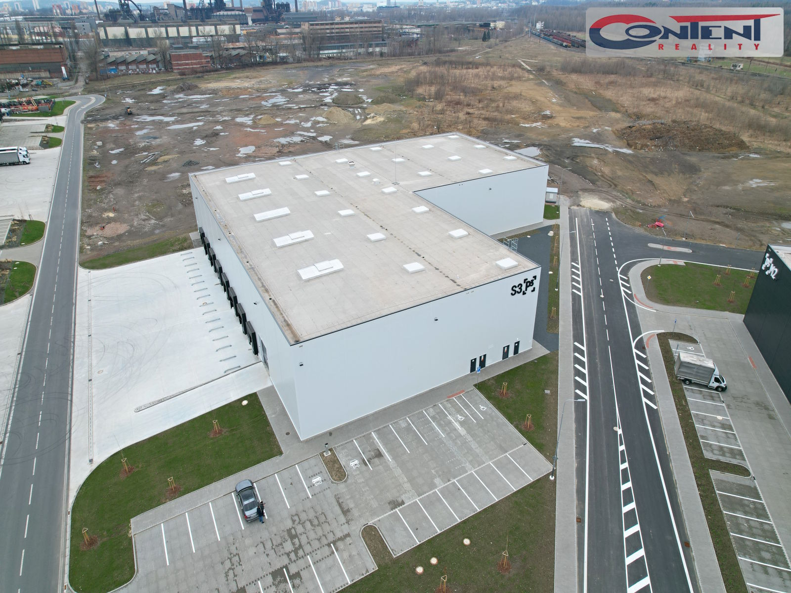 Pronájem novostavby industriálních prostor 2.600 m², Ostrava - Vítkovice, D1