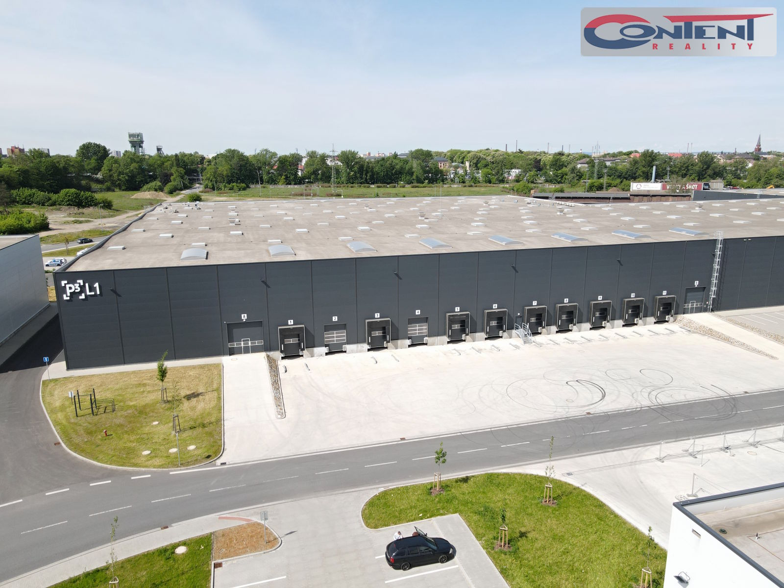 Pronájem novostavby industriálních prostor 10.275 m², Ostrava - Vítkovice, D1