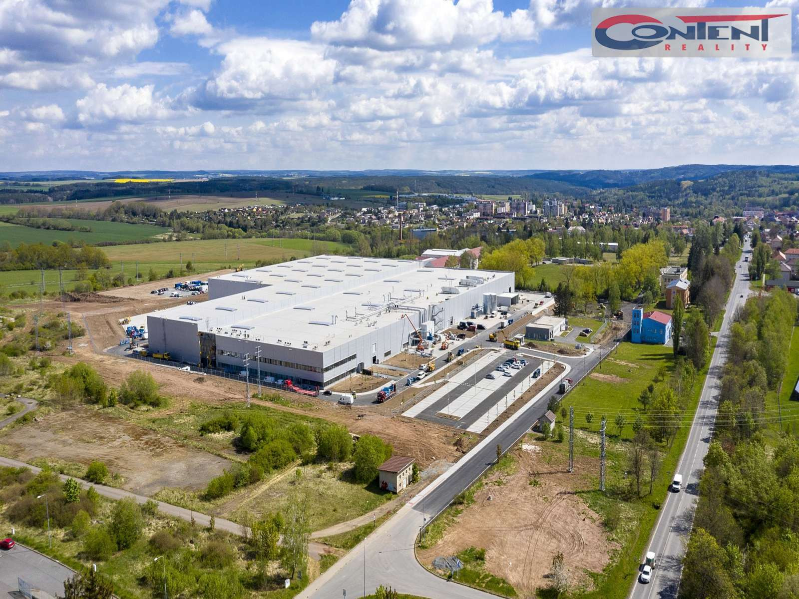 Pronájem novostavby skladu, výrobních prostor 7.500 m², Stříbro, D5