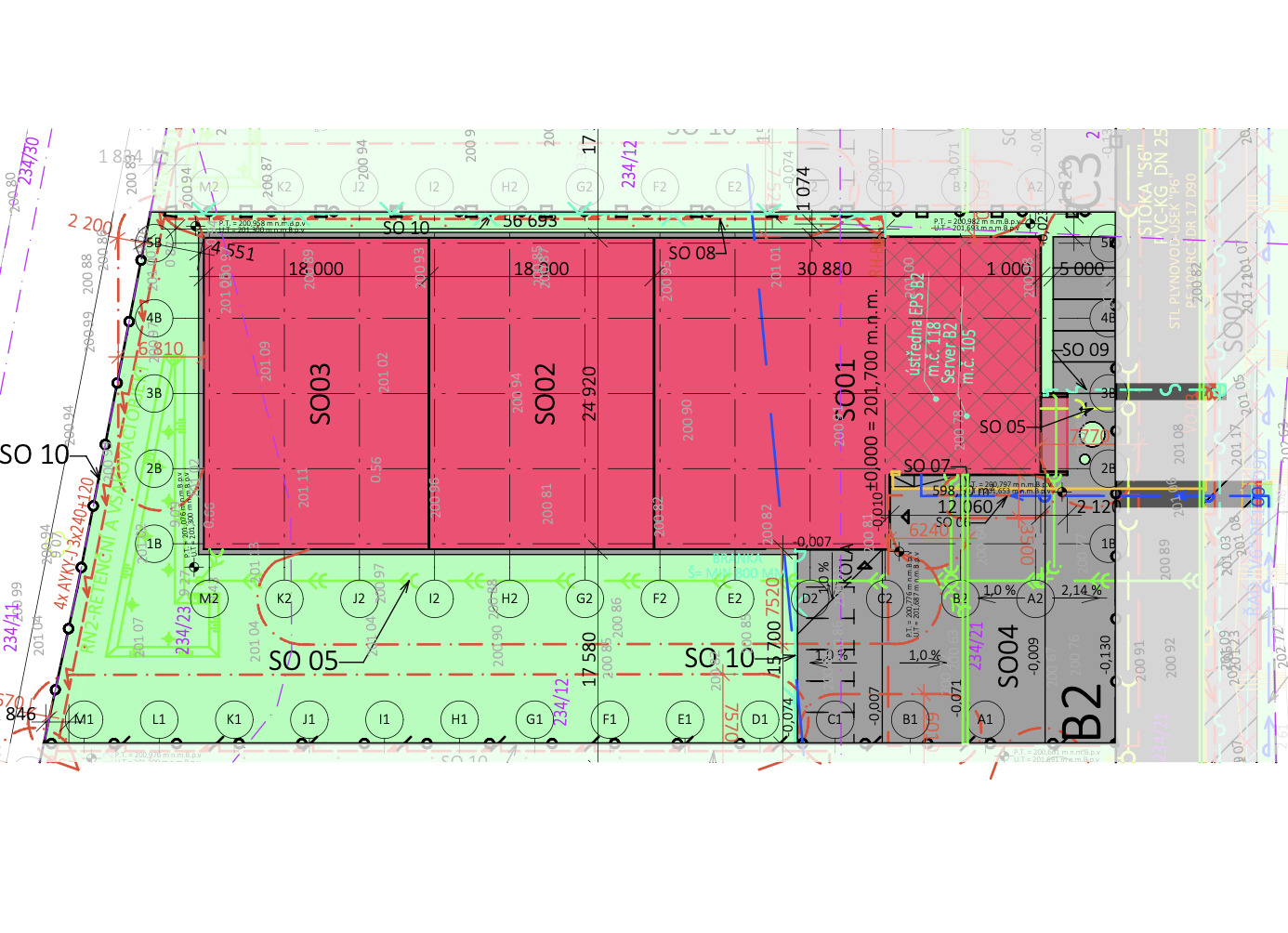 Pronájem skladu nebo výrobního prostoru 1.859 m², Zlín