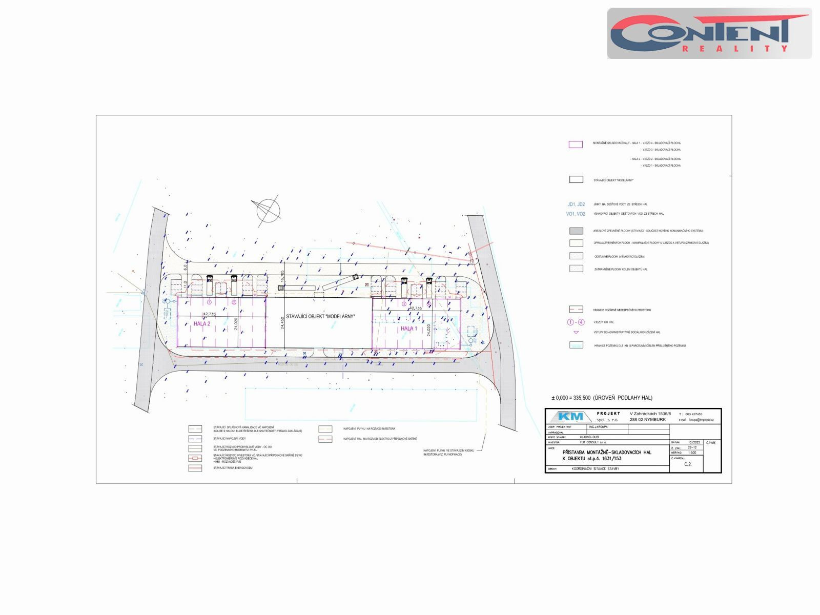 Pronájem skladu, výrobních prostor 919 m², Kladno