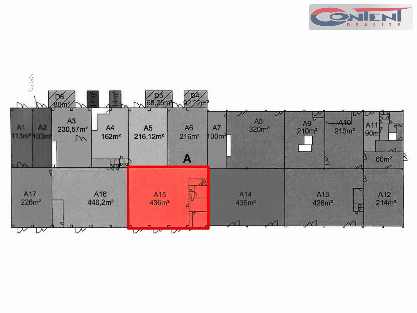 Pronájem skladu, výrobních prostor 436 m², Praha 10 - Hostivař