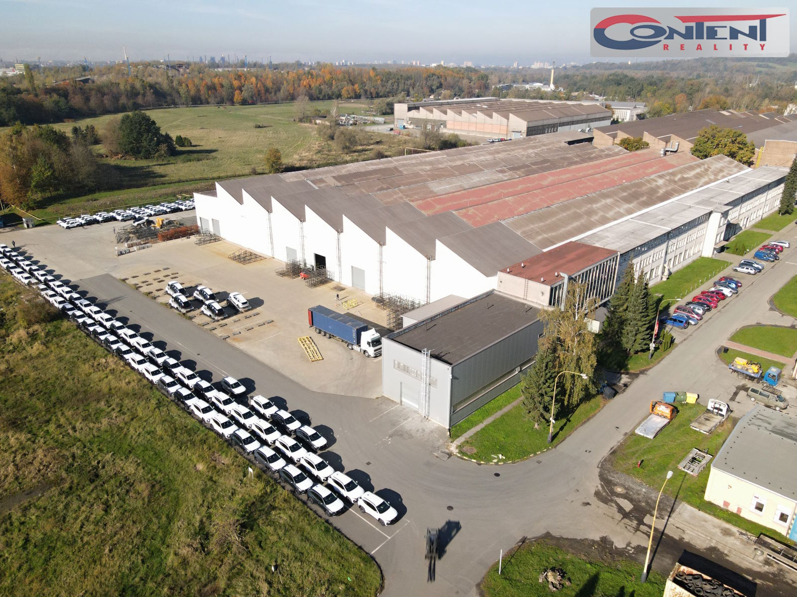 Pronájem skladu, výrobních prostor 2.185 m², Ostrava - Radvanice, D1, D56
