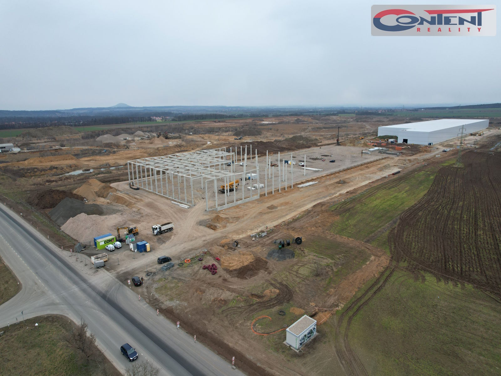 Pronájem skladu, výrobních prostor 16.163 m², Kozomín, D8
