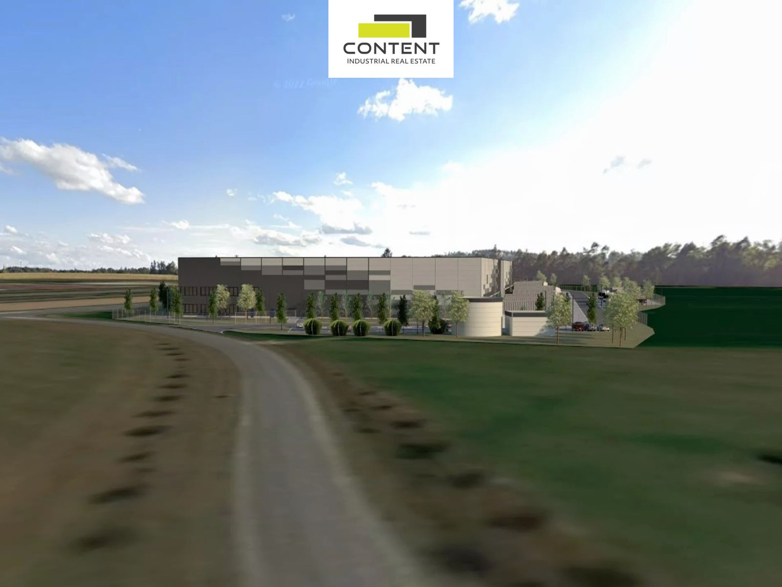 Pronájem novostavby skladu, výrobních prostor 7.800 m², Chotoviny, D3