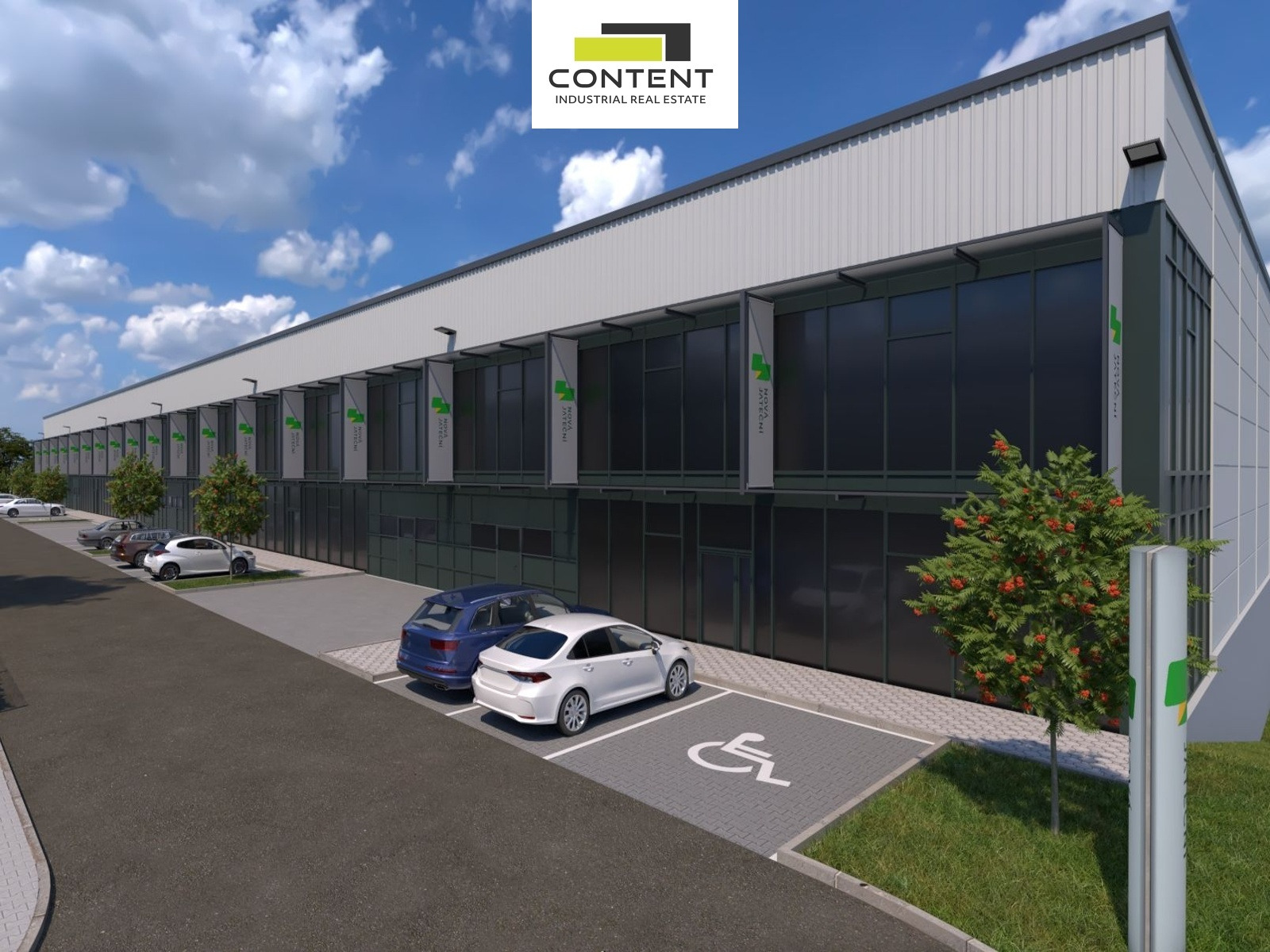 Pronájem novostavby skladu, výrobních prostor 570 m², Plzeň 4