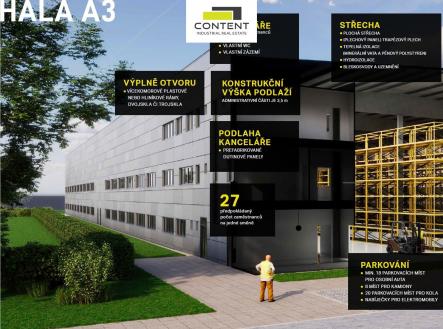 Pronájem - výrobní prostor, 7 800 m²