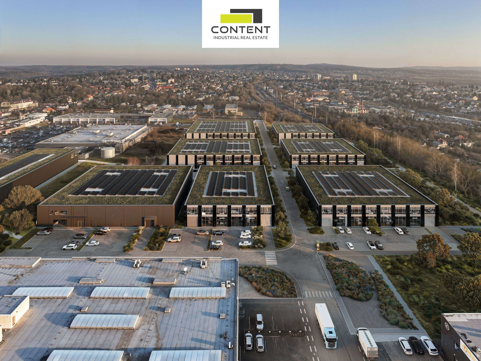 Pronájem flexibilních jednotek od 500 m², Říčany u Prahy