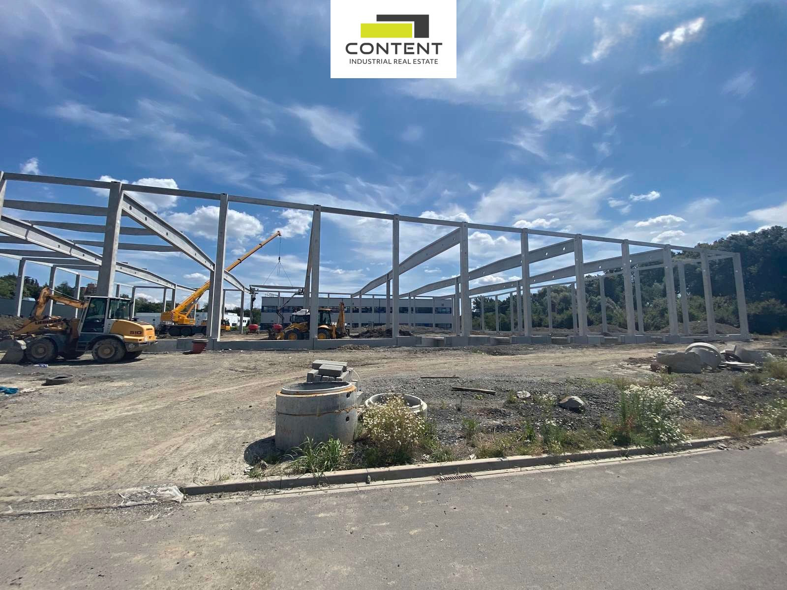 Pronájem novostavby skladu, výrobních prostor 23.245 m², Chotoviny, D3