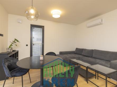 obývací pokoj | Pronájem bytu, 2+kk, 47 m²