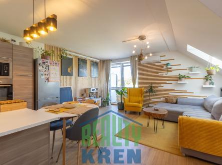 obývací pokoj | Prodej bytu, 3+kk, 95 m²