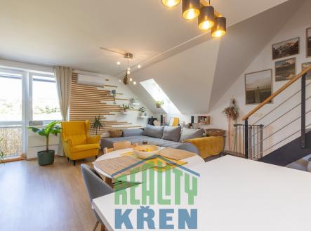 obývací pokoj | Prodej bytu, 3+kk, 95 m²