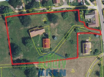 vyznačení katastr | Prodej - pozemek pro bydlení, 5 563 m²