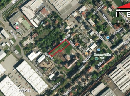 mapy (2) | Prodej - pozemek pro komerční výstavbu, 2 500 m²